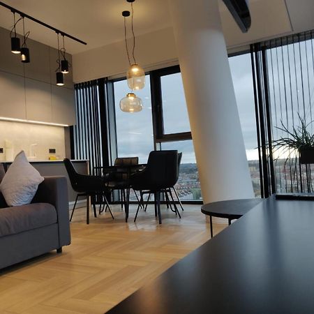 Апартаменты Hanza Tower Szczecin Sky Apart 18Th Floor A Экстерьер фото